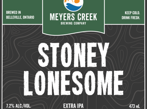 a label for stoney lonesome extra pa.