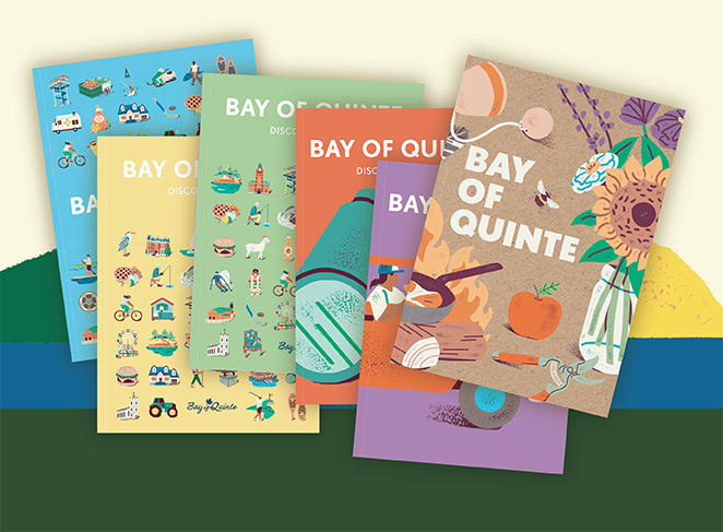 Bay of quintana travel guide booklets.