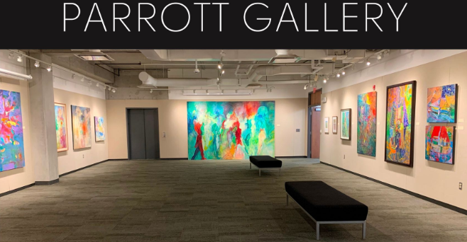 picture of the inside of the parrot gallery