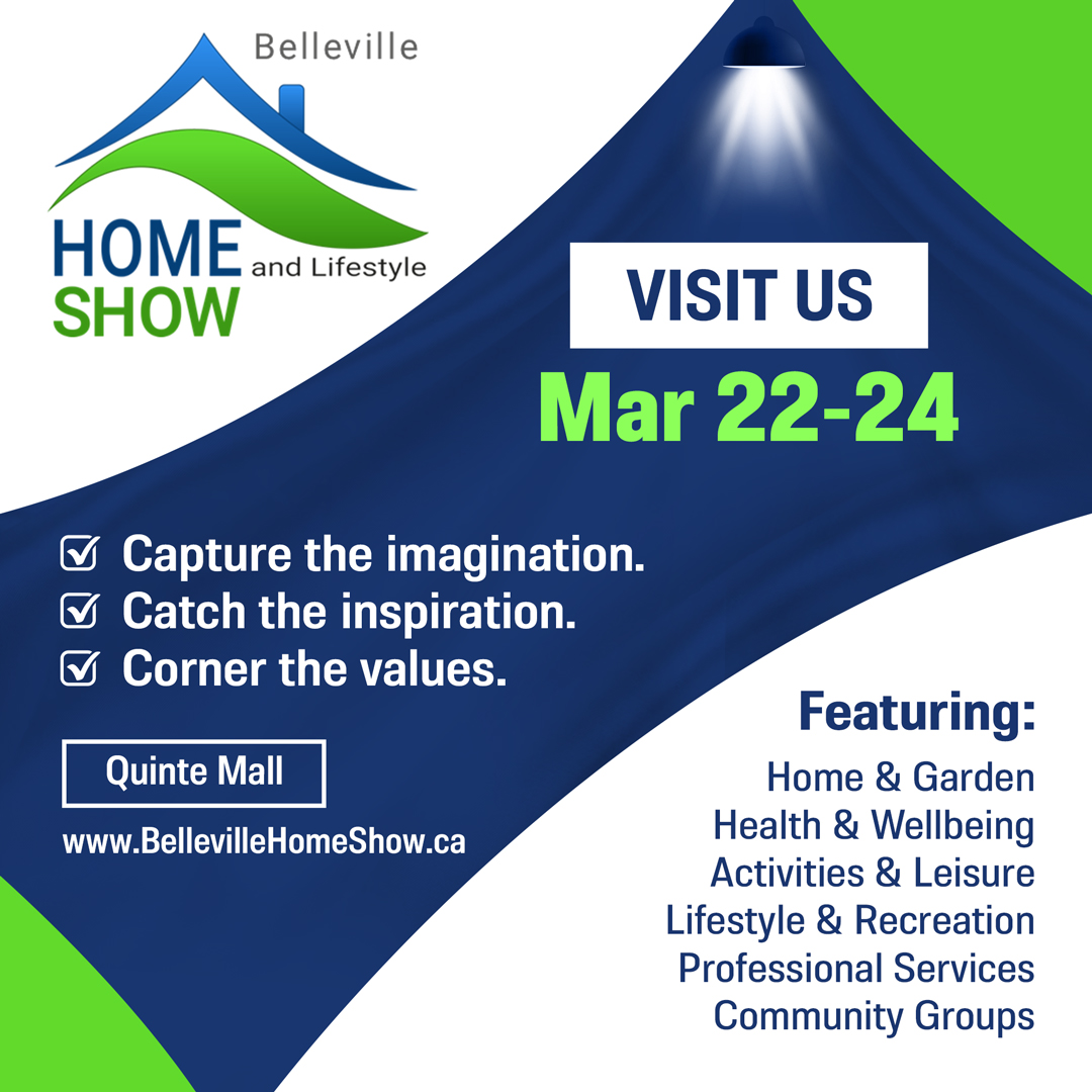 Poster titled for event. Has a logo of a home and is titled Home Show