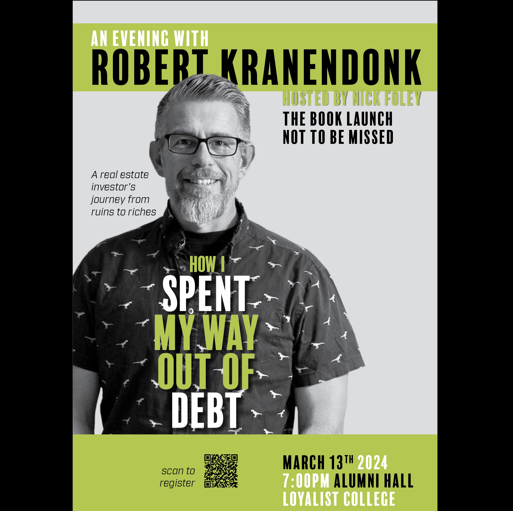photo of Robert Kanendonk'sbook cover.