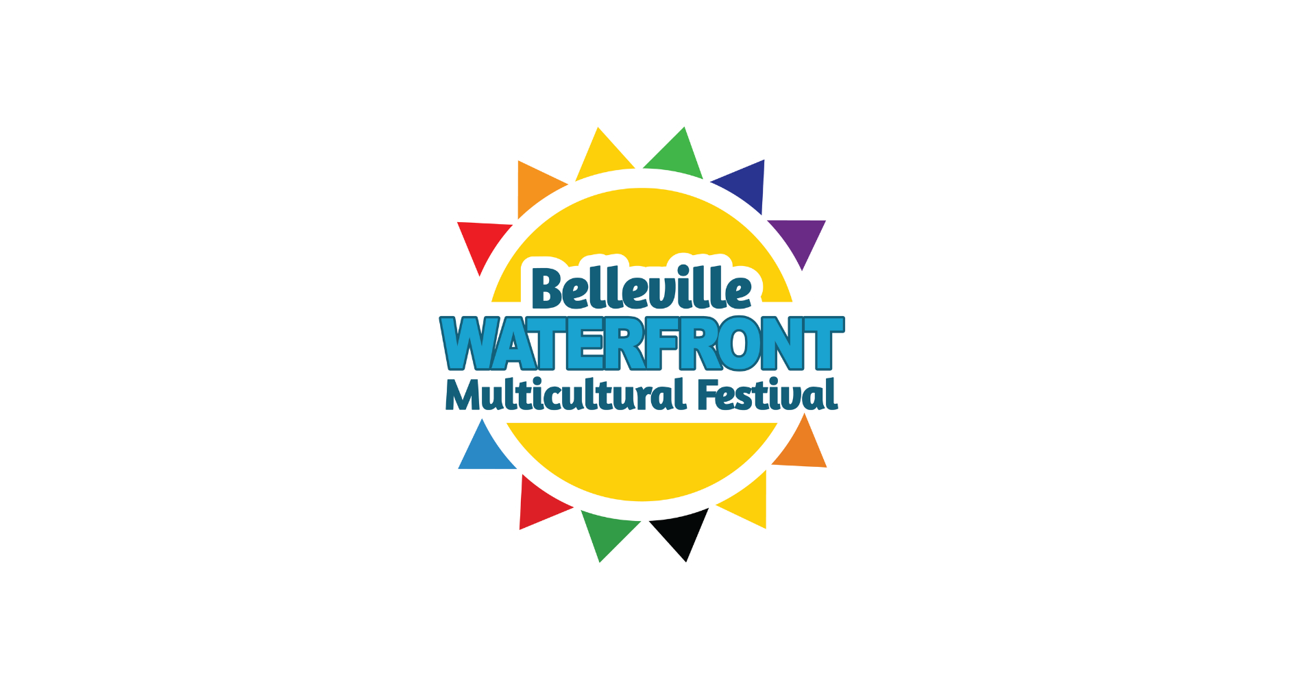 poster titled belleville waterfront festival