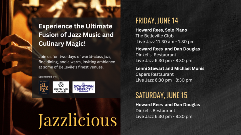 Poster titled Jazzlicious with event details.