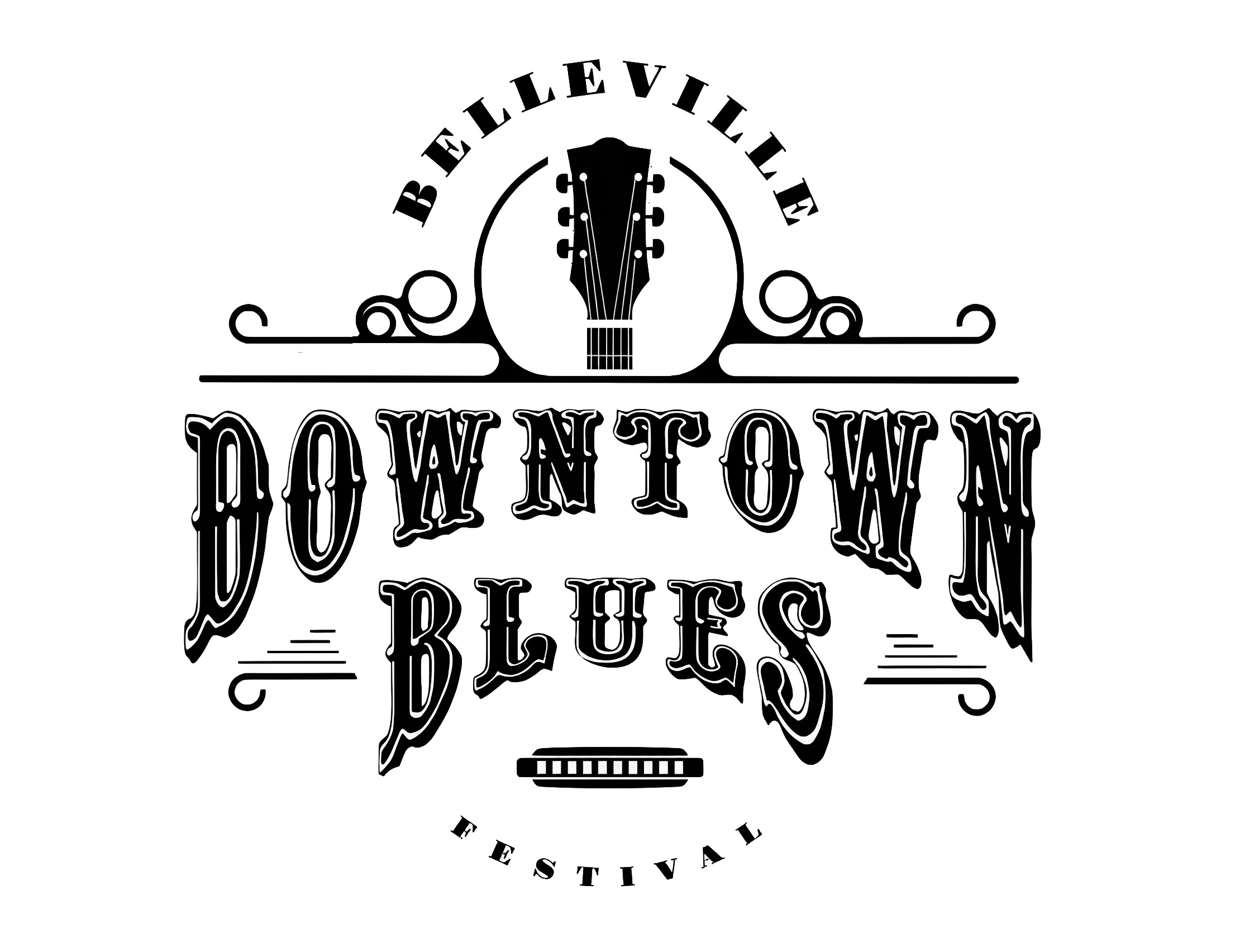 downtown blues logo