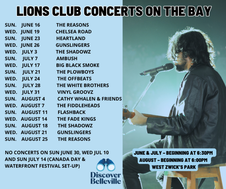 concerts on the pay poster with dates and photo of the performer.