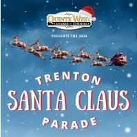 Poster titled "Trenton Santa Clause Parade"