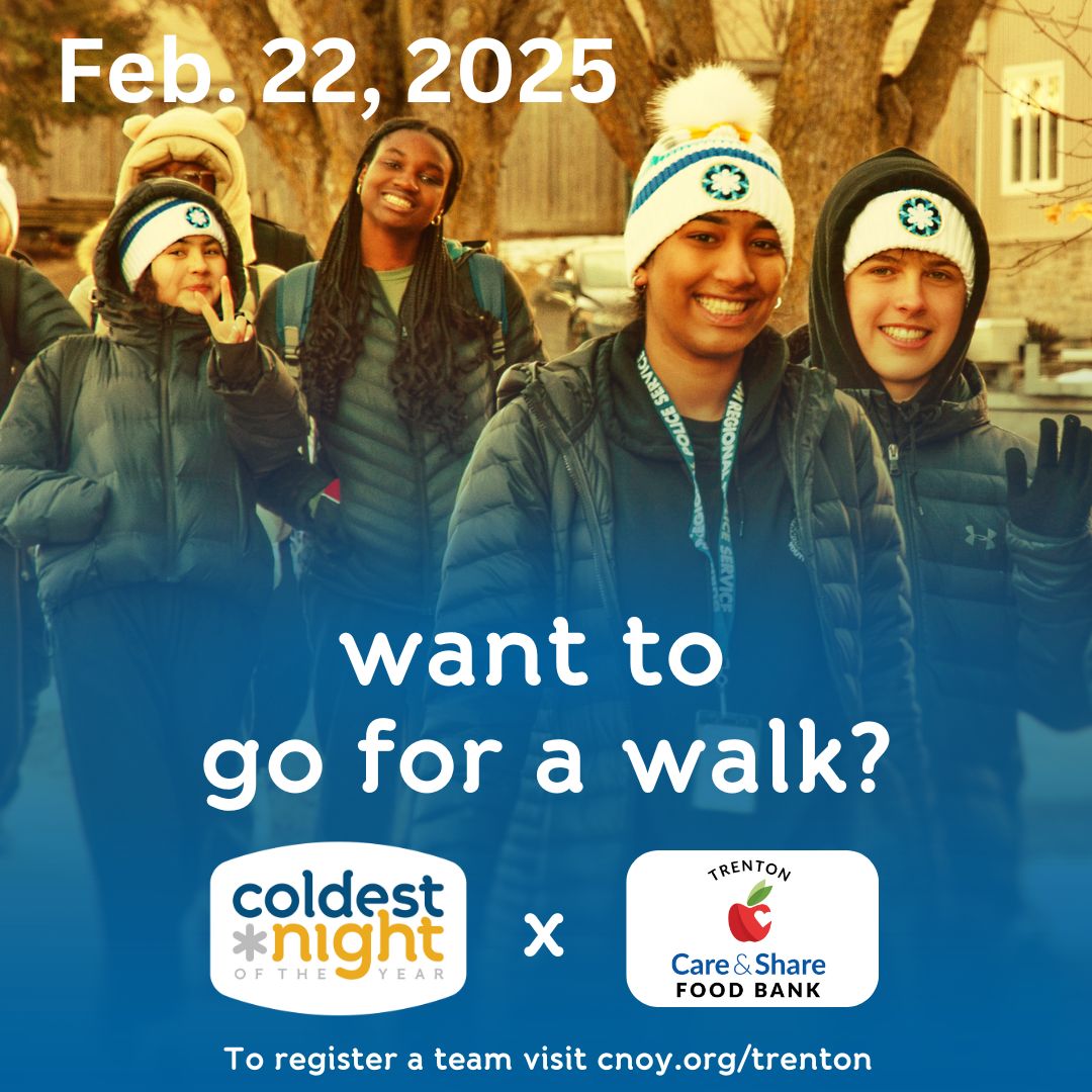 Poster for event titled "Want to go for a walk" with a photo of people walking