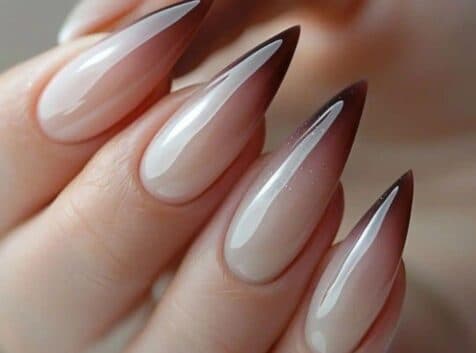 Image of long pointy nails