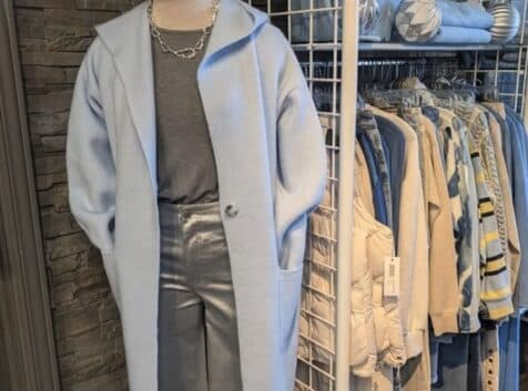 Image of clothes inside a women's clothing store