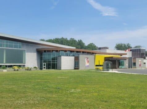 Image of a YMCA complex building