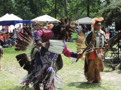 Image of pow wow dancers