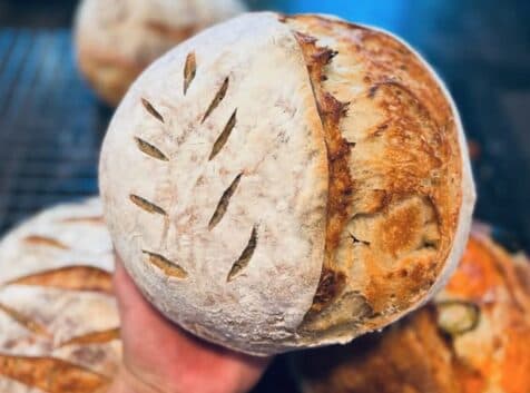 Image of a loaf of sourdough bread