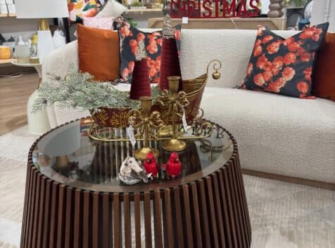 Image of a display in a home decor shop