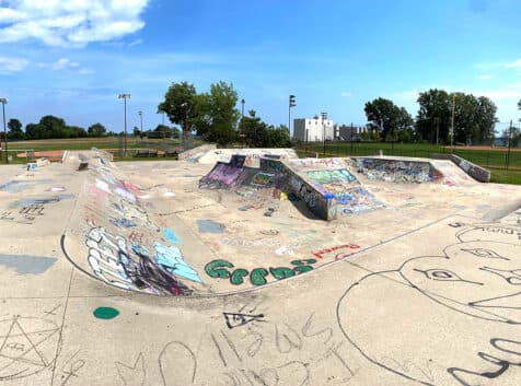 Image of a skate park