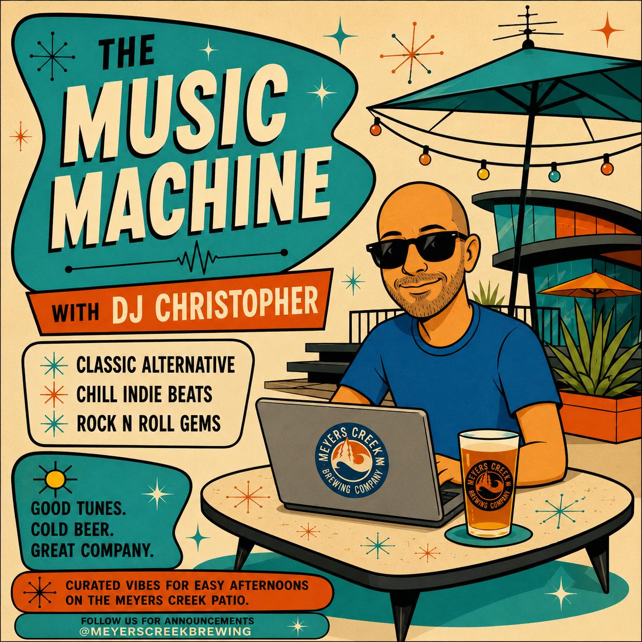 man with coffee and laptop animated