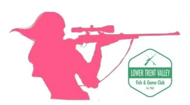 pink woman holding firearm