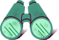 illustration of a pair of binoculars