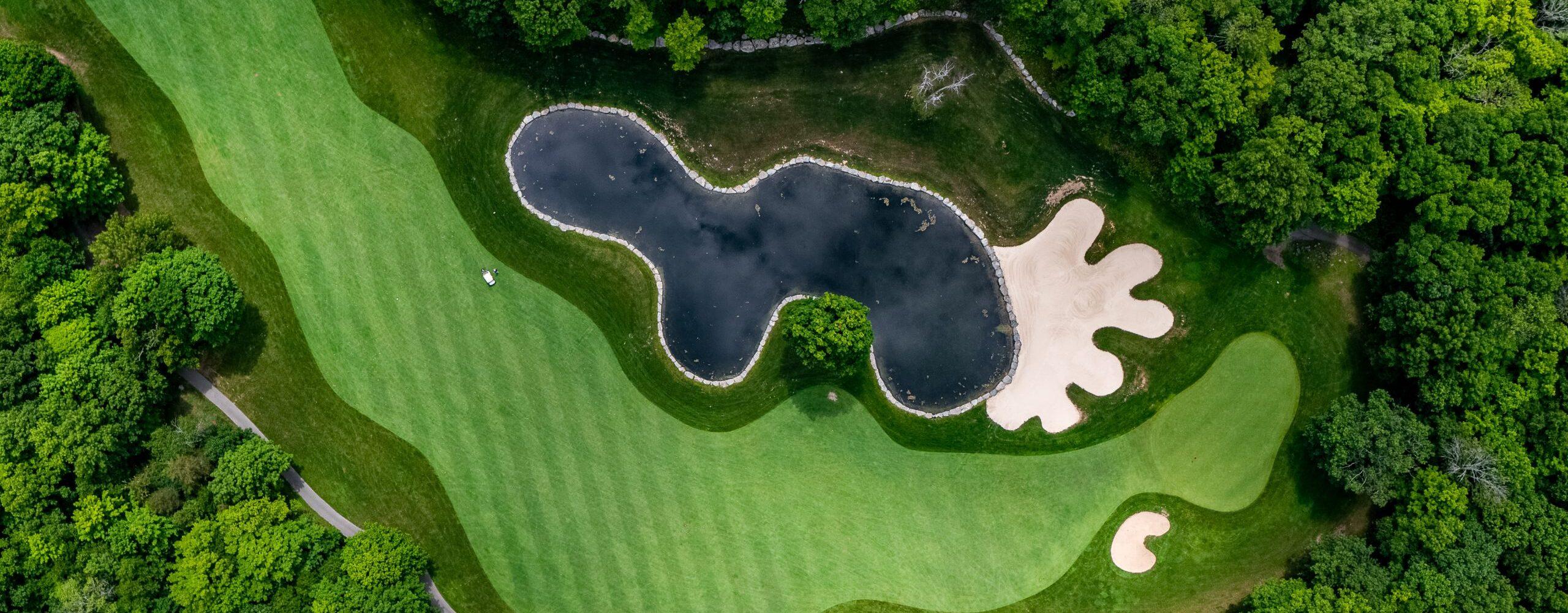 Trillium Wood Golf Course Hole 4 part of the Bay of Quinte golf packages